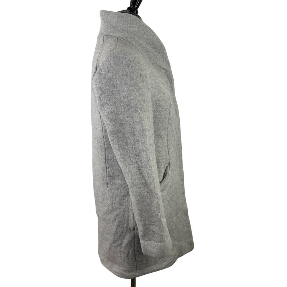 Wilfred Aritzia Cocoon Virgin Wool Cashmere Nylon Women's Grey Coat Size Medium - Picture 6 of 10